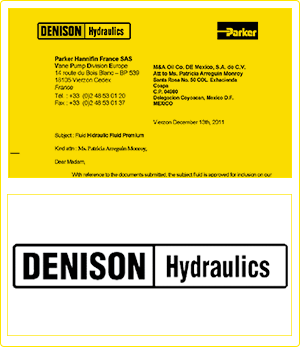Certificación Internacional Denison Hydraulics