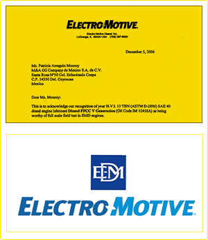 Certificación Internacional Electro Motive